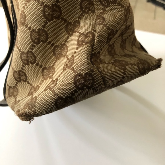 🚫SOLD Gucci | Vintage GG Monogram Canvas Tote - Picture 4 of 7